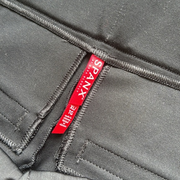 Spanx Ponte Slim Straight Dress Pant Black - Picture 4 of 11